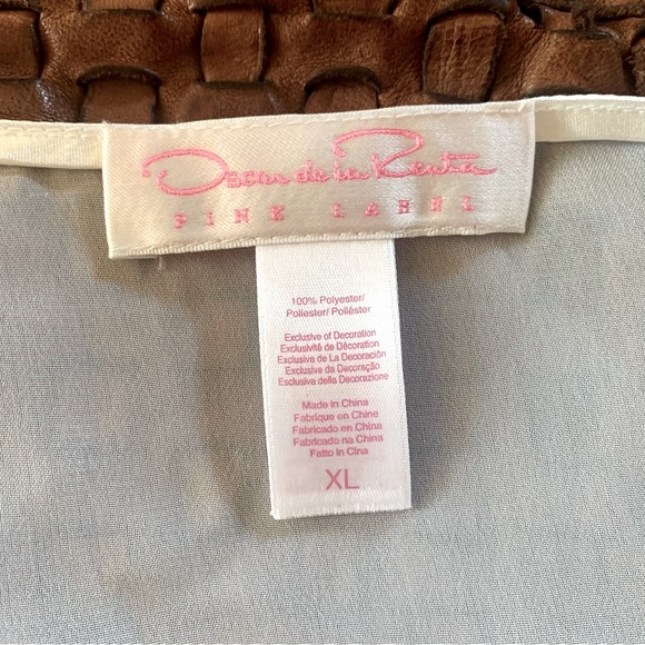 Oscar de la Renta Sheer White Full Length Robe - Picture 5 of 5